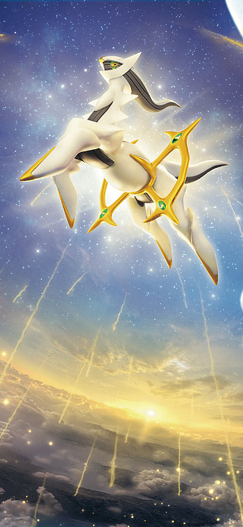 Celestial Arceus: Anime Pokémon Sky, Anime, Pokemon HD phone wallpaper