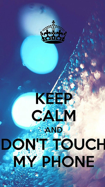 Dont Touch My with Crown, dont touch my , crown HD phone wallpaper