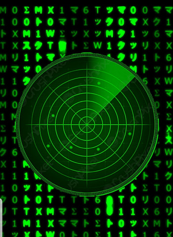 Ultra Radar, electric blue, art HD phone wallpaper