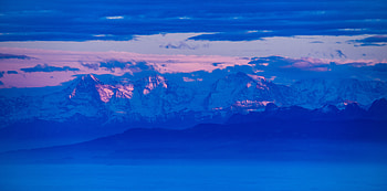 Mountain Clouds Panoramic , mountains, clouds, panoramic, nature HD wallpaper