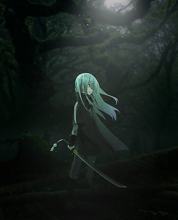 Rimuru tempest, art, tensura, slime HD phone wallpaper