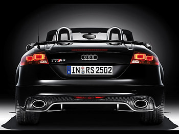 Audi TT RS Cabrio, tuning, black, car, tt rs, cabrio, audi HD wallpaper