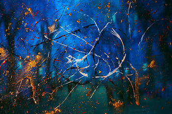 Abstract, Macro, Paint, Glass, Stains, Spots HD wallpaper