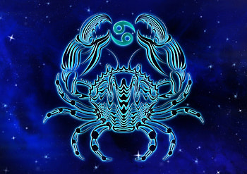 Cancer zodiac symbol , Backgrounds HD wallpaper