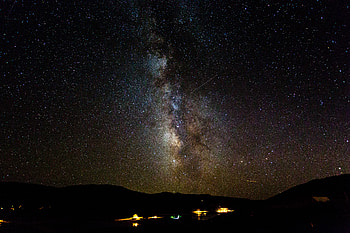 Stars, Night, Lights, Dark, Nebula HD wallpaper