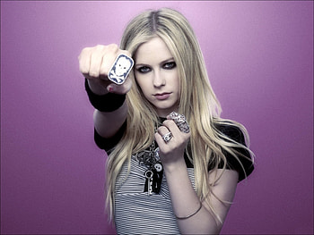 People, Girls, Avril Lavigne HD wallpaper