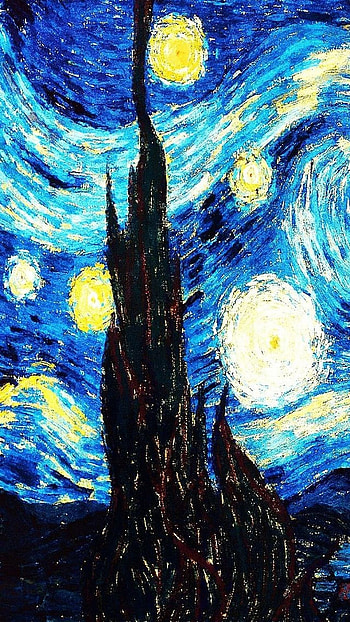 vincent van gogh starry night 1080 x 1920 - 4245213 | mobile9 HD phone wallpaper