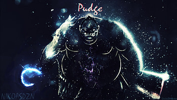 Preview pudge, dota 2, art HD wallpaper