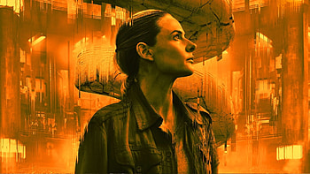 Silo TV Show : Futuristic Drama in Striking Orange Hue, TV Show, silo HD wallpaper