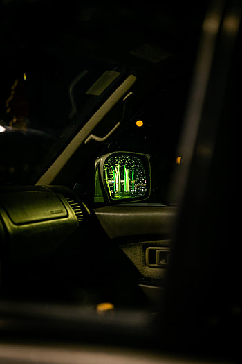 Dark, Car, Machine, Glow, Salon, Mirror HD phone wallpaper