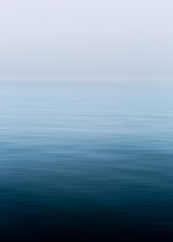 Nature, Water, Horizon, Fog, Minimalism, Smooth, Surface HD phone wallpaper