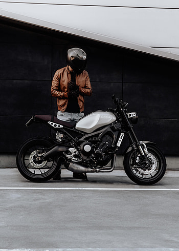 Motorcycles, Motorcyclist, Helmet, Motorcycle, Gloves HD phone wallpaper