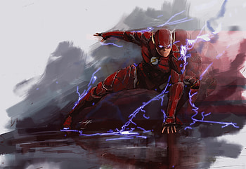 Flash Fan Art, flash, artwork, artist, superheroes HD wallpaper