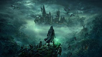 The Dark Arts, Hogwarts Castle, video game, Hogwarts Legacy HD wallpaper
