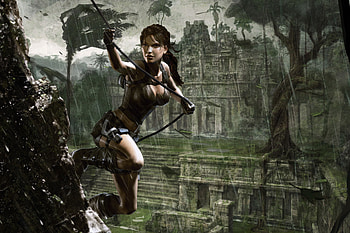 Tomb Raider: Underworld , Game screenshots, Stunning graphics, Gaming art HD wallpaper