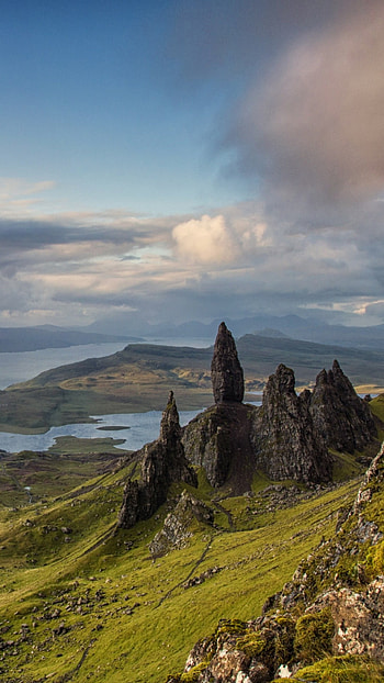 Skye, Europe, Nature, Mountains HD phone wallpaper