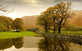 Landscape, Autumn HD wallpaper