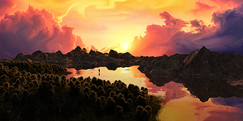 My Favourite Place When I Am Alone , alone, artist, artwork, digital-art HD wallpaper