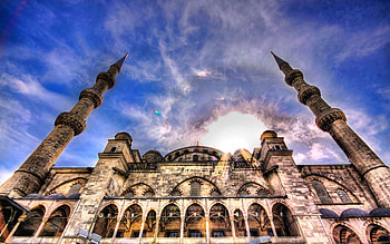 Cities, Sky, Architecture, r, Mosque HD wallpaper