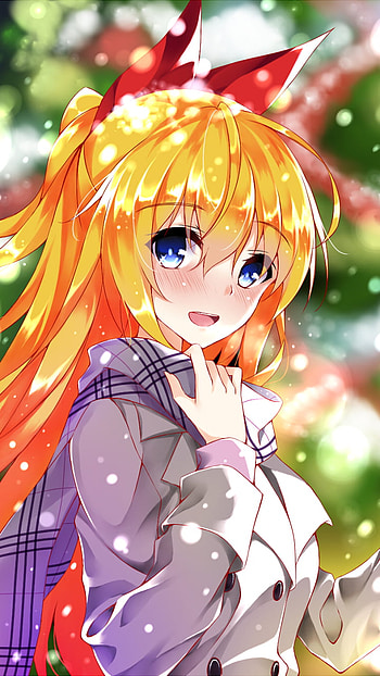 Chitoge's Winter Glow — Nisekoi , Chitoge Kirisaki, Anime, Nisekoi HD phone wallpaper