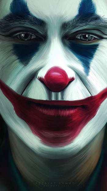 Joker face makeup, Sony Xperia X HD phone wallpaper
