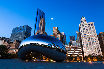 Cloud Gate, America's Greatest Sculpture HD wallpaper