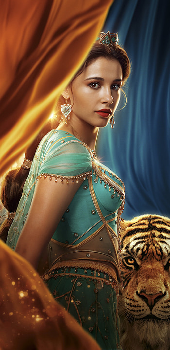 Princess Jasmine, Aladdin 2019, Samsung Galaxy Note 9 HD phone wallpaper