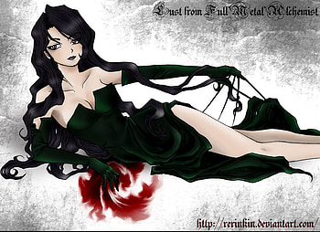 Lust, cute, girl, anime, claws HD wallpaper