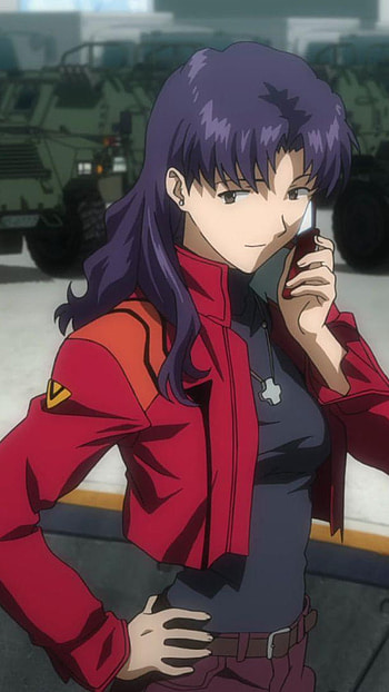 Miss misato, anime HD phone wallpaper