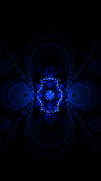 Abstract, Dark, Fractal, Glow HD phone wallpaper