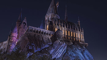 Hogwarts Castle Background. HD wallpaper