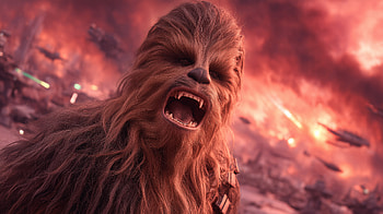 Chewbacca Roar – Epic Star Wars Battle Scene, Star Wars, Chewbacca, roar HD wallpaper