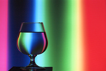 colorful drink, blue, colorful, colors, pink, wet, abstract, bright, green, red, glass, drink HD wallpaper
