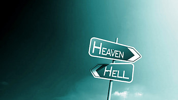 Heaven Vs Hell HD wallpaper