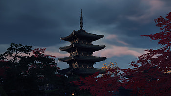 Ghost Of Tsushima - Omi Monastery HD wallpaper