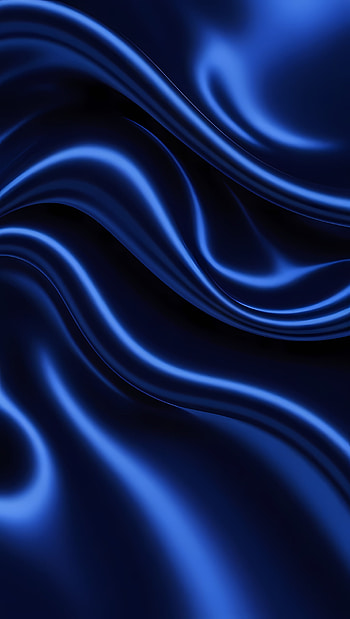 Blue Curve, Fluid HD phone wallpaper