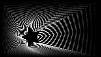 White Star Lines Black Background Abstract HD wallpaper
