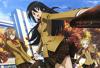 Seitokai Yakuindomo, anime, seitokai, school, blazer HD wallpaper
