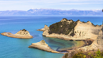 Corfu Greece , Vivid backgrounds, Beautiful scenery, Explore HD wallpaper