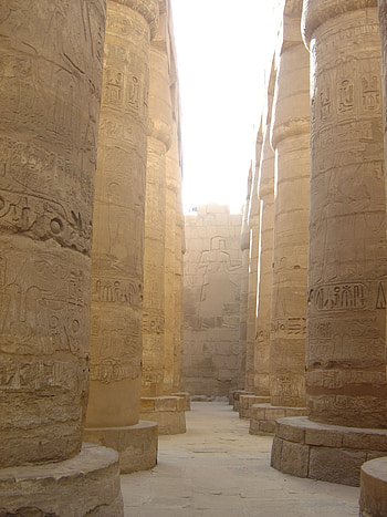 Karnak Temple, Wonders of the world, Luxor, Egypt HD phone wallpaper