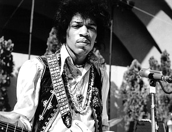 Jimi Hendrix, Hard rock musician, Classic blues guitar, backgrounds HD wallpaper