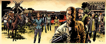 The Walking Dead, Comics HD wallpaper