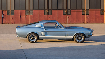 1967 Ford Shelby Mustang GT500, 1st Gen, Coupe, V8, car HD wallpaper