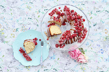 Food, Desert, Currant, Bakery Products, Baking, Glaze HD wallpaper