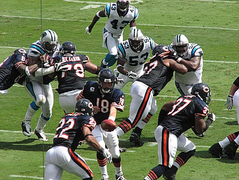 Chicago Bears, games, people, fun, men HD wallpaper