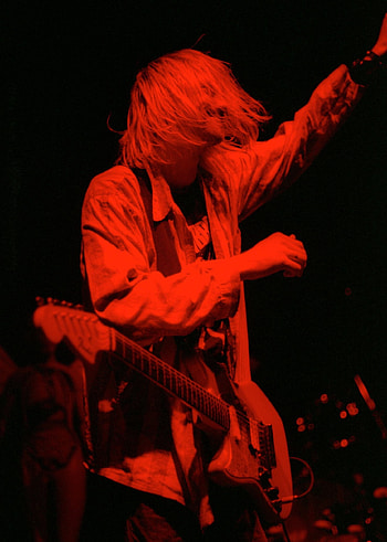 James A Rhodes Arena 1993, Kurt Cobain HD phone wallpaper