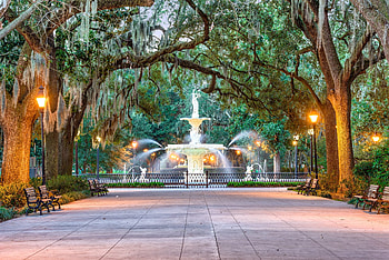 Savannah, Georgia, USA travel, Esta visa HD wallpaper