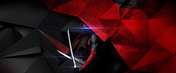 Deadpool Sword Arts, deadpool, superheroes, artwork, digital-art, behance HD wallpaper