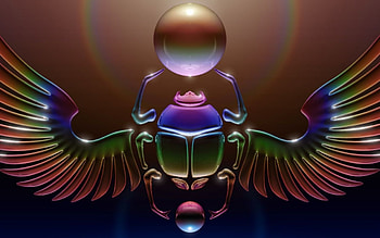 Egyptian Scarab, Top backgrounds, Scarab HD wallpaper