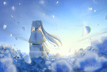 Frieren Beyond Journey's End : Enchanting Winter Serenity, Anime, Frieren: Beyond Journey's End, Frieren (Frieren: Beyond Journey's End) HD wallpaper